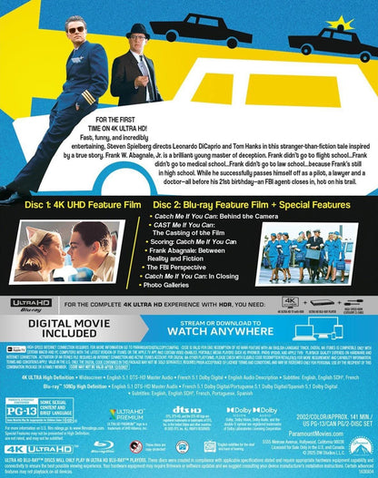 Catch Me If You Can 4K