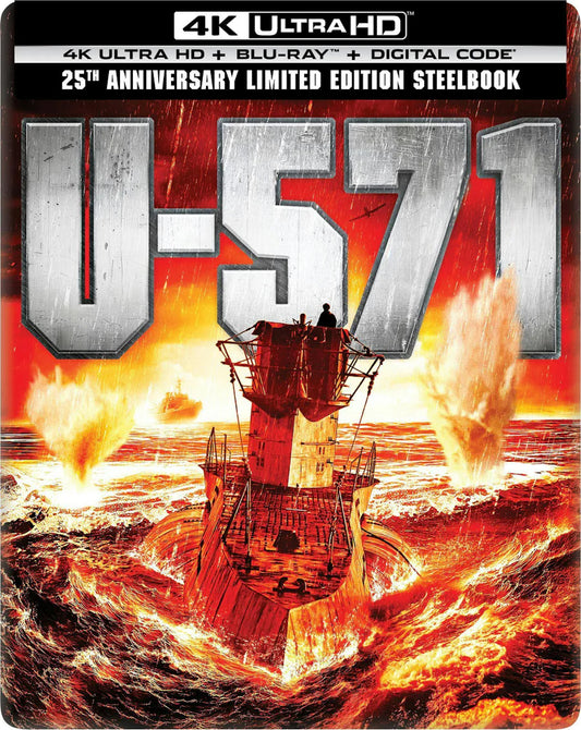 U-571 4K SteelBook: 25th Anniversary Edition (2000)
