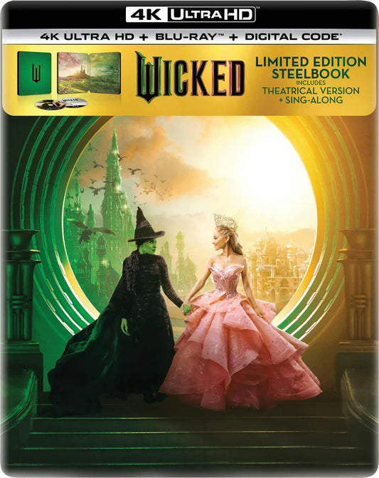Wicked 4K SteelBook (2024)(Re-release)