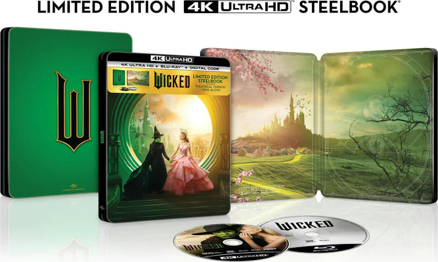 Wicked 4K SteelBook (2024)(Re-release)