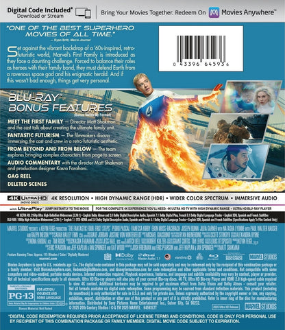 Fantastic 4: First Steps 4K (2025)