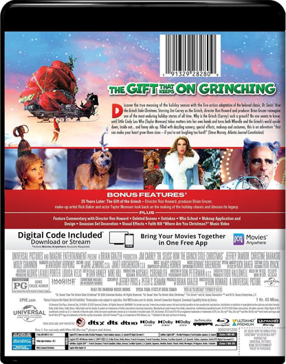 Dr. Seuss' How the Grinch Stole Christmas 4K: 25th Anniversary Edition (2000)