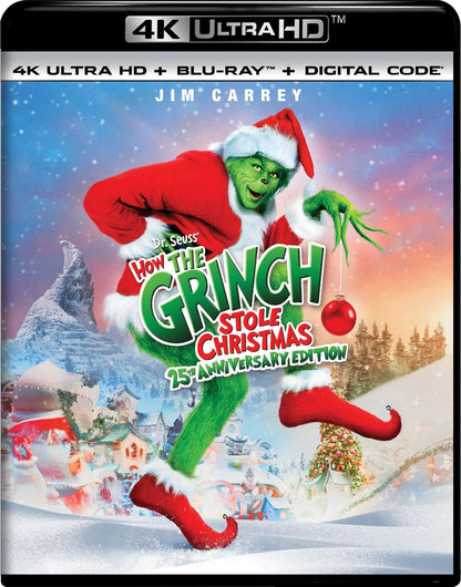 Dr. Seuss' How the Grinch Stole Christmas 4K: 25th Anniversary Edition (2000)