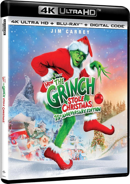 Dr. Seuss' How the Grinch Stole Christmas 4K: 25th Anniversary Edition (2000)