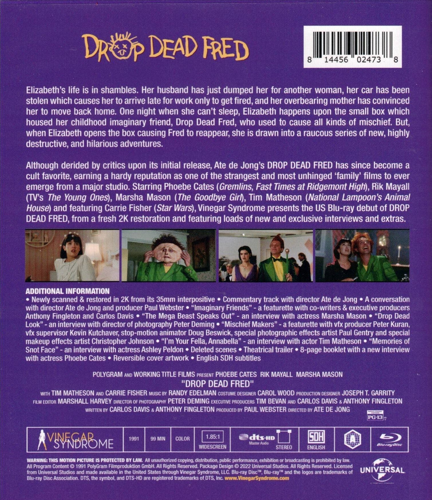 Drop dead outlet fred blu ray