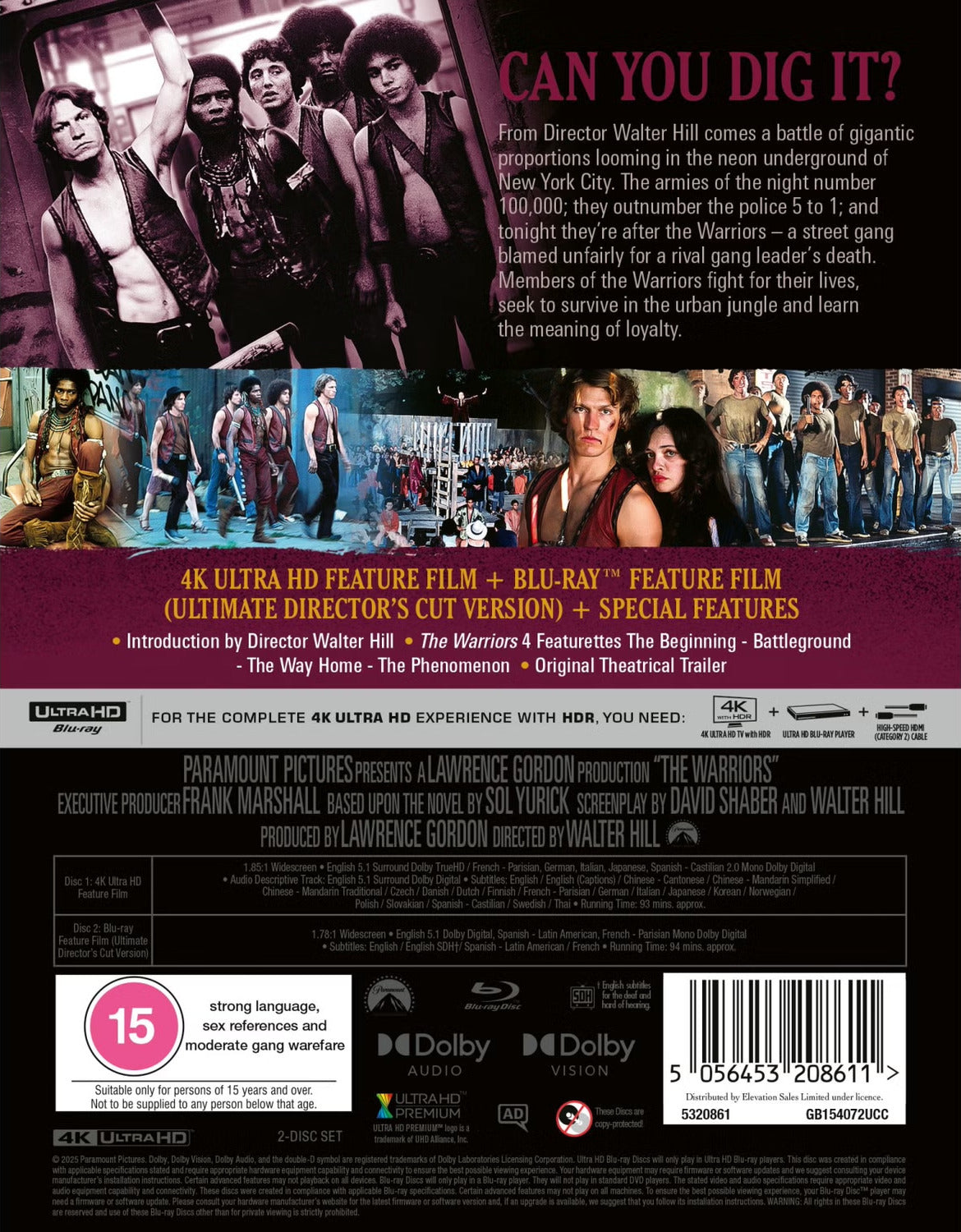 The Warriors 4K: Limited Edition (1979)(UK)