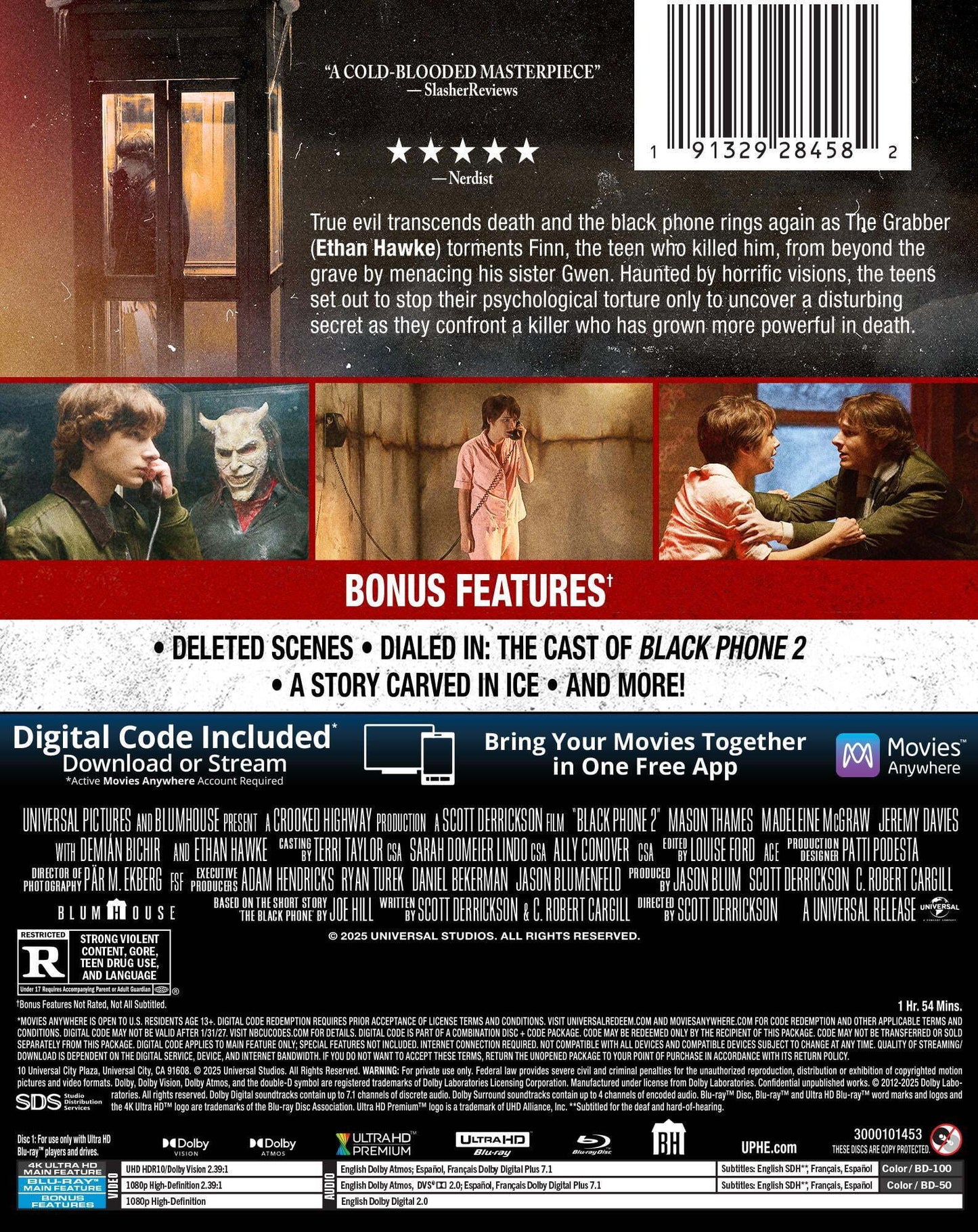 Black Phone 2 4K SteelBook (2025)(Exclusive)