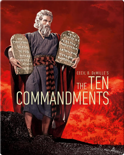 The Ten Commandments 4K SteelBook: 65th Anniversary Edition