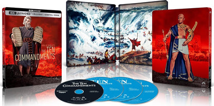 The Ten Commandments 4K SteelBook: 65th Anniversary Edition