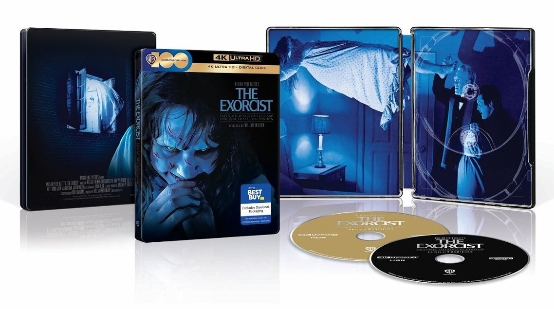 The Exorcist 4K SteelBook: Extended Cut (1973)(Exclusive) – Blurays For  Everyone