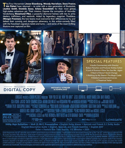 Now You See Me, Now You Don't