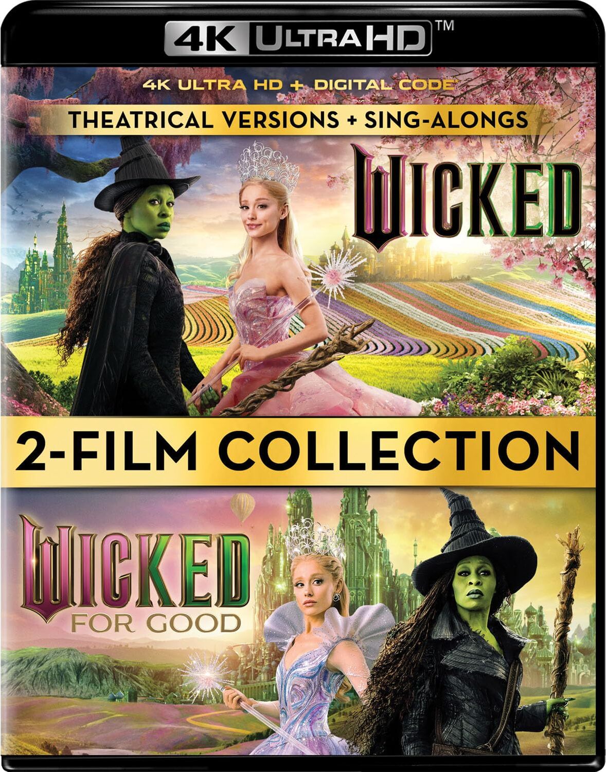 Wicked 4K / Wicked For Good 4K - 2-Film Collection