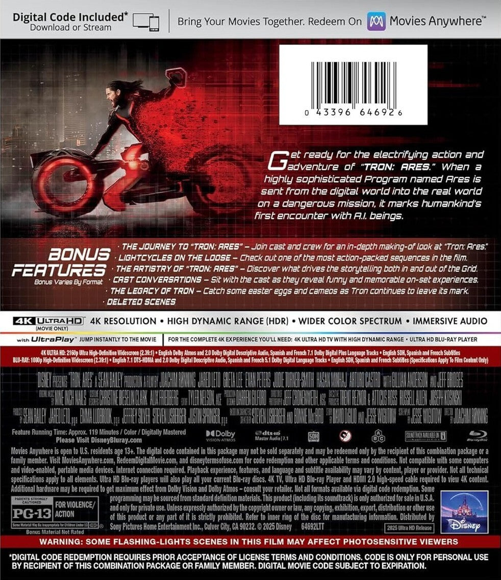 Tron: Ares 4K