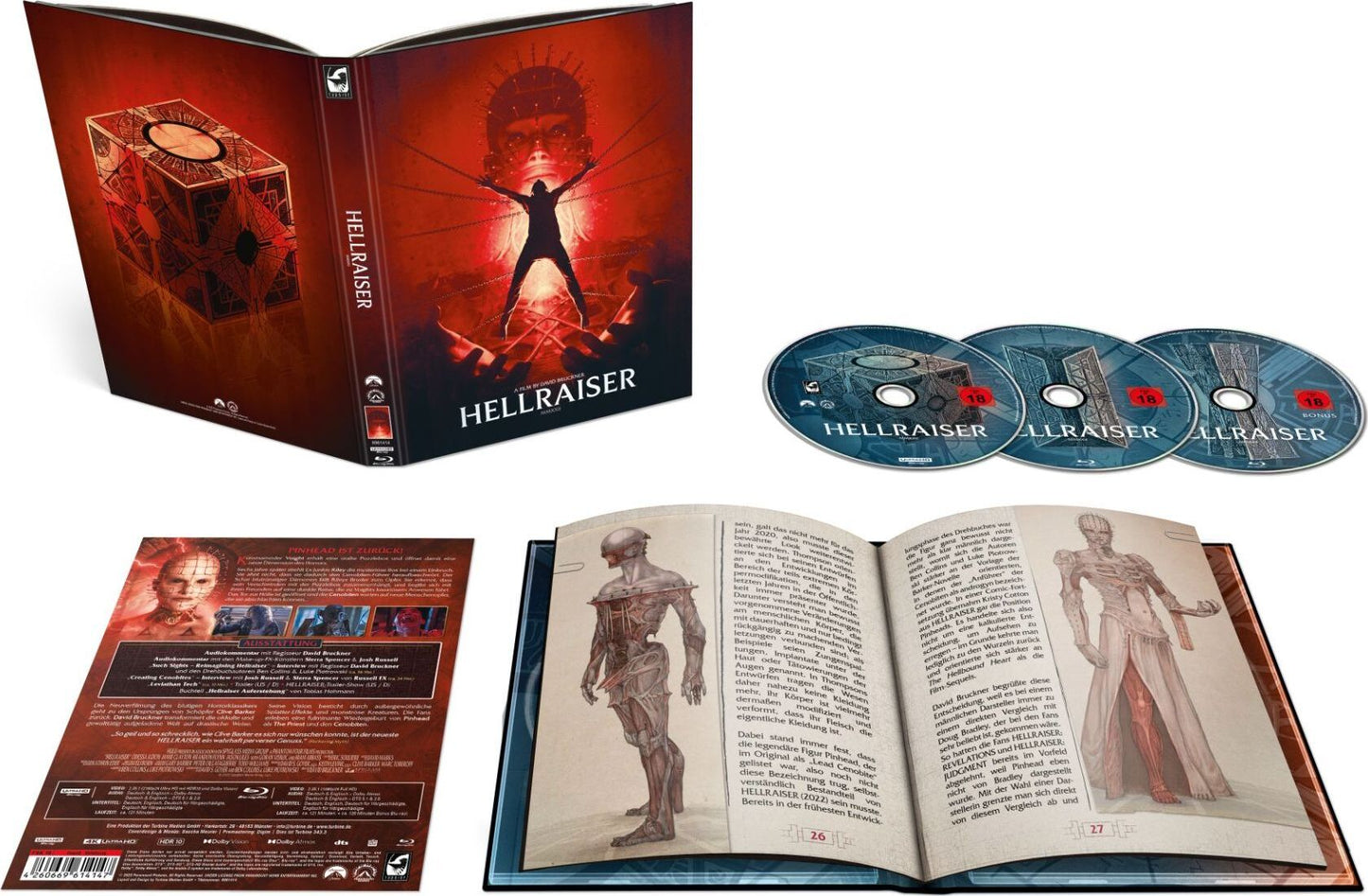 Hellraiser: The Castle of Hell 4K DigiBook - Cover D (2022)(Germany)