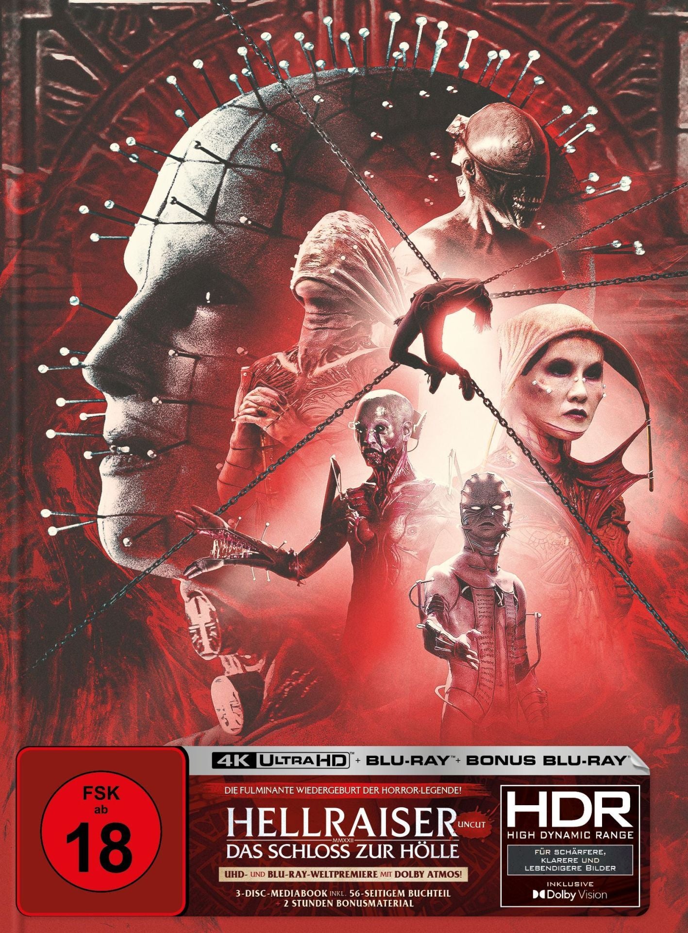 Hellraiser: The Castle of Hell 4K DigiBook - Cover C (2022)(Germany)