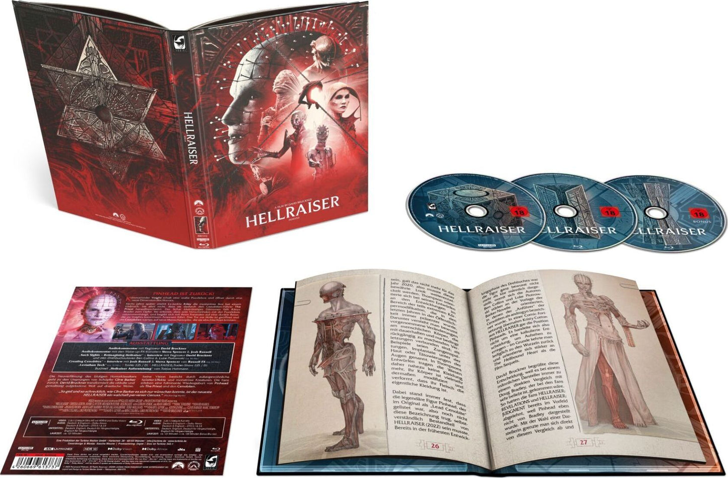 Hellraiser: The Castle of Hell 4K DigiBook - Cover C (2022)(Germany)
