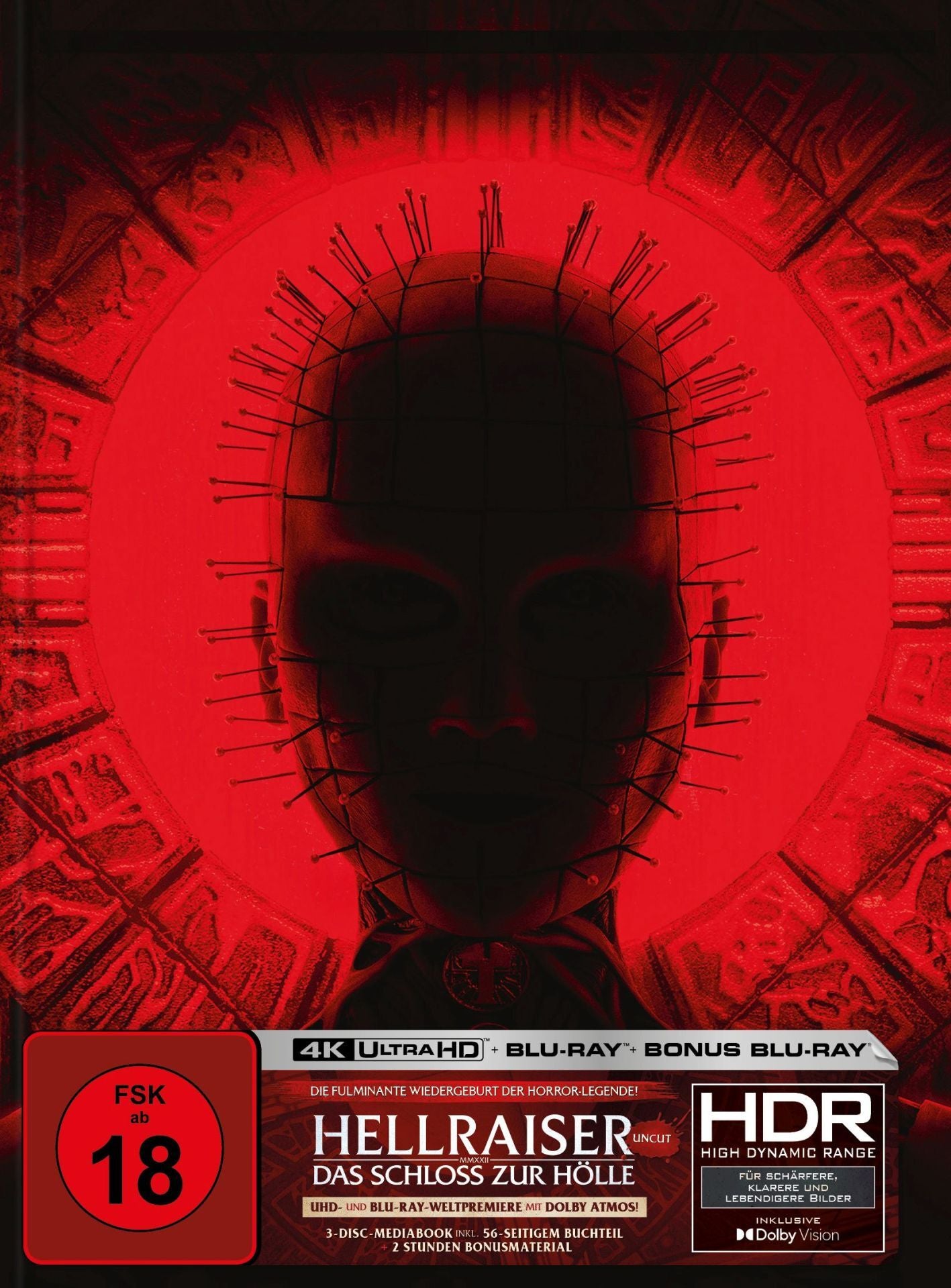 Hellraiser: The Castle of Hell 4K DigiBook - Cover B (2022)(Germany)