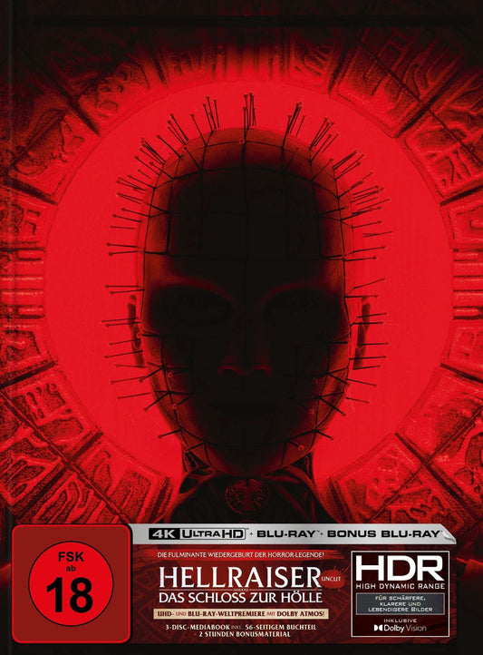 Hellraiser: The Castle of Hell 4K DigiBook - Cover B (2022)(Germany)