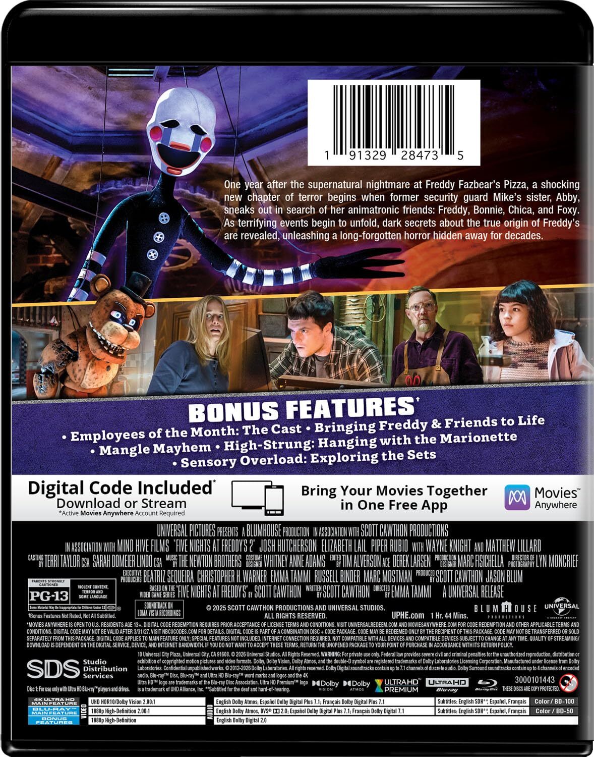 Five Nights at Freddy's 2 4K (2025)