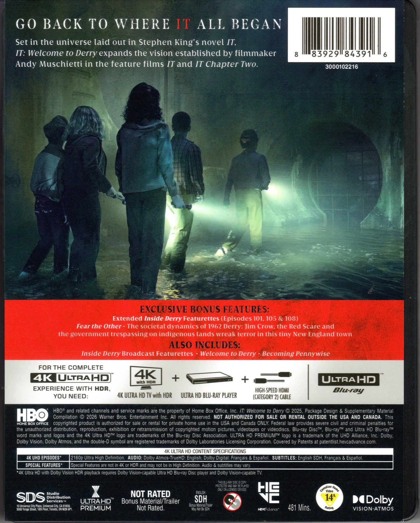 IT: Welcome to Derry - Season 1 4K SteelBook