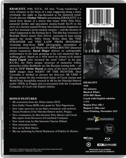 Krakatit 4K: Deluxe Limited Edition (DC-50)(Exclusive)*