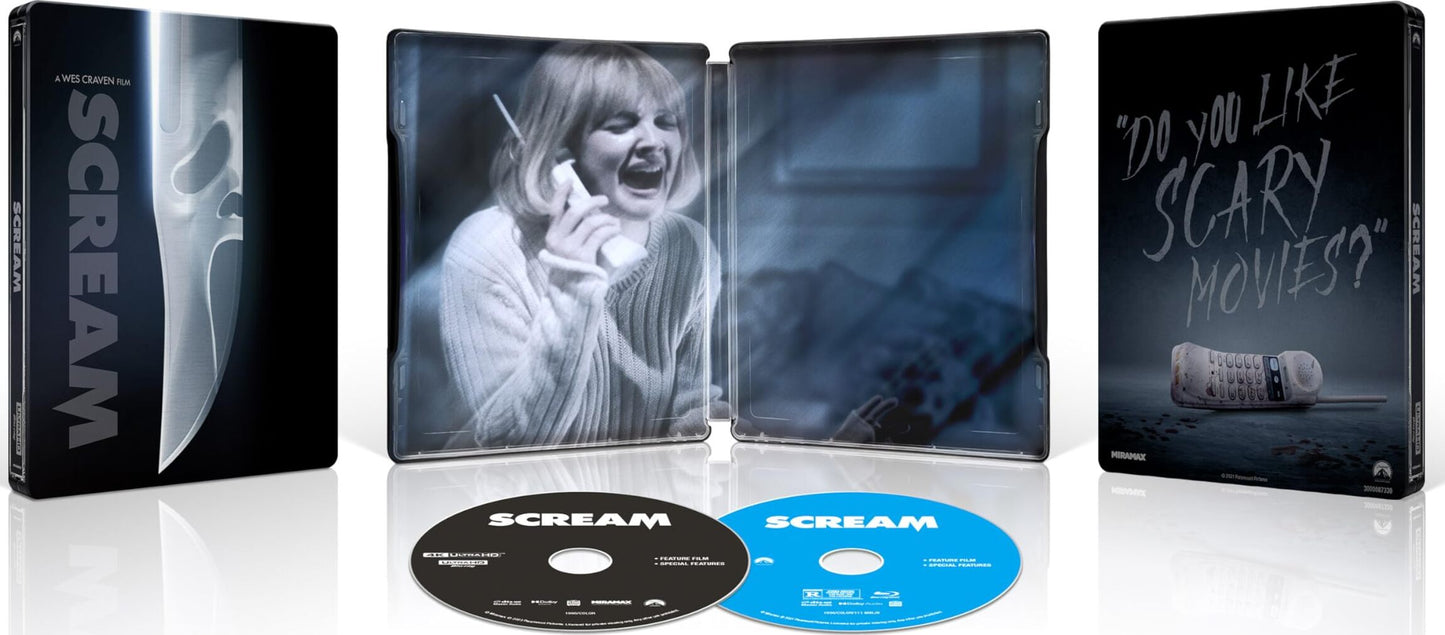 Scream 4K SteelBook (1996)(Re-re-release)