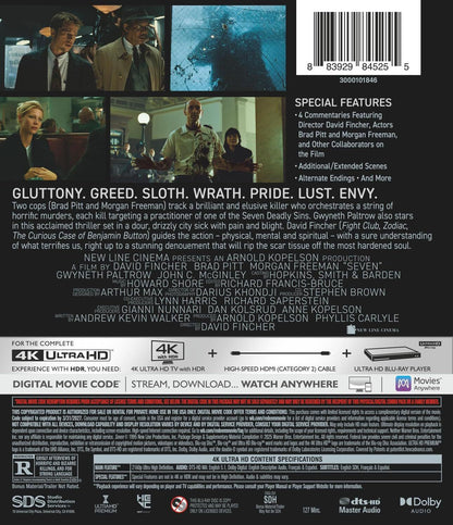 Seven 4K (Se7en)(1995)