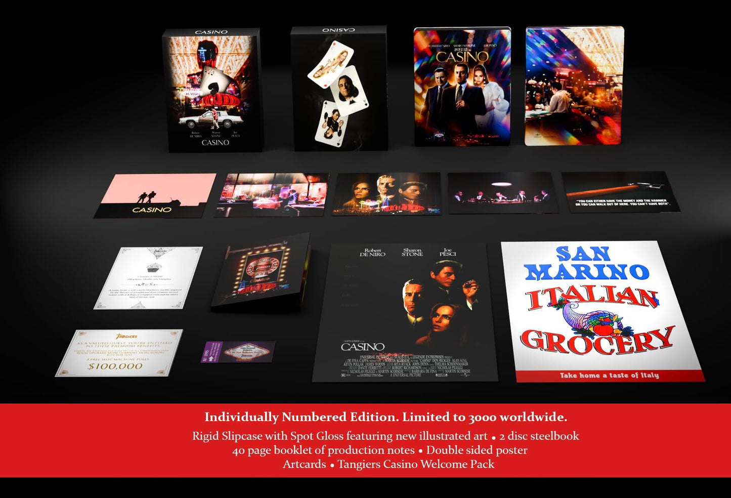 Casino 4K Full Slip SteelBook (1995)(UK)