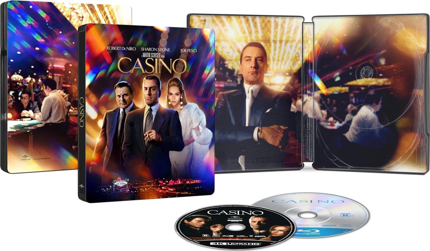 Casino 4K Full Slip SteelBook (1995)(UK)