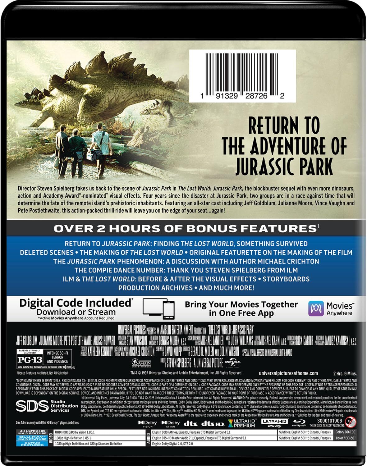 Jurassic Park: The Lost World 4K (Re-release)