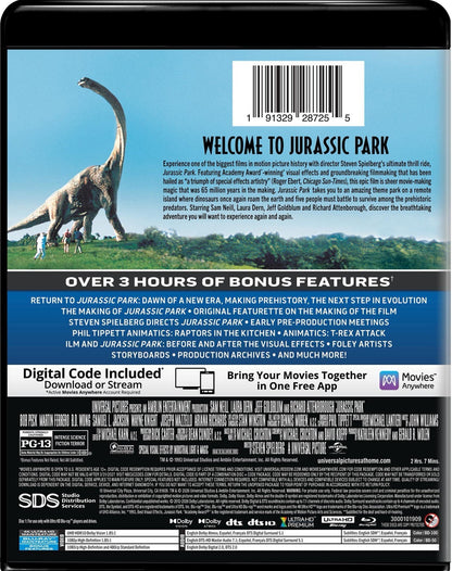 Jurassic Park 4K (1993)(Re-release)