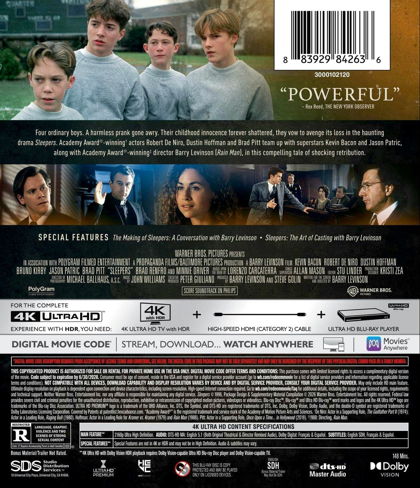 Sleepers 4K (1996)