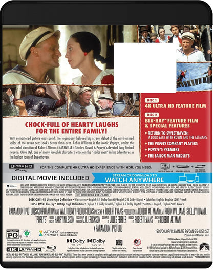 [Pre-Order] Popeye 4K (1980)