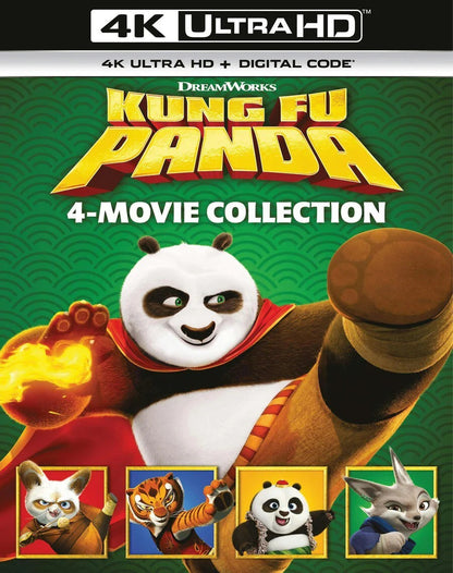 Kung Fu Panda 4K 4-Movie Collection