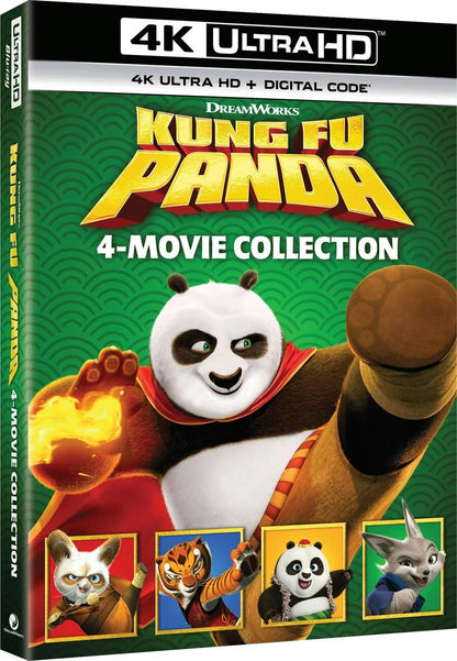 Kung Fu Panda 4K 4-Movie Collection