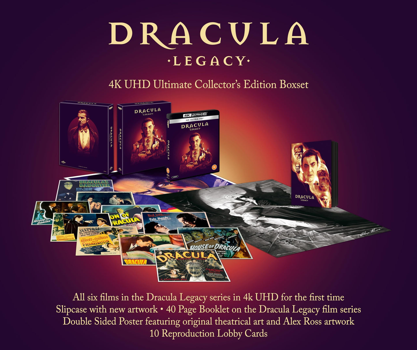 Dracula Complete Legacy Collection 4K: Ultimate Collector's Edition (UK)