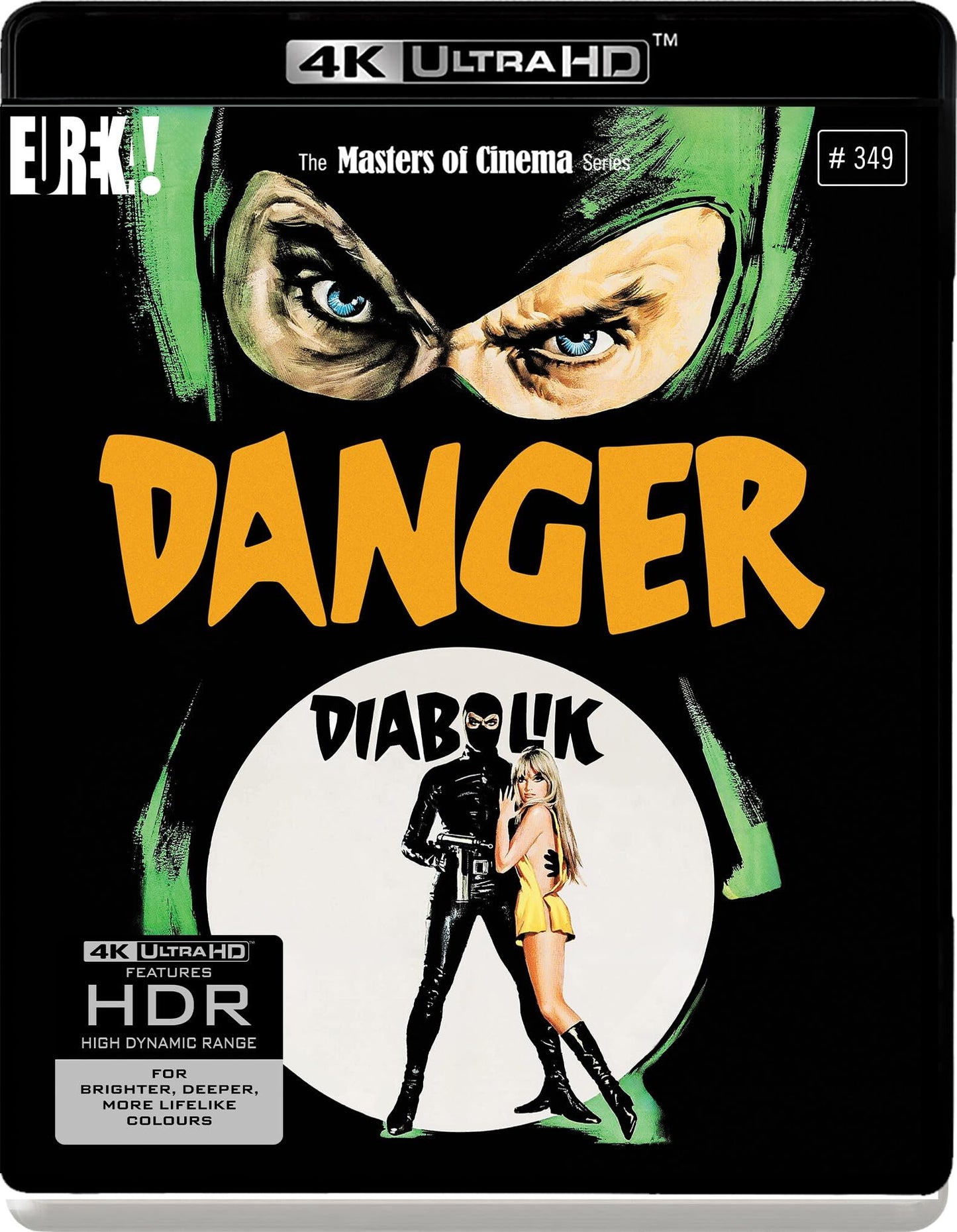 Danger: Diabolik 4K - Limited Edition (Masters of Cinema #349)(UK)
