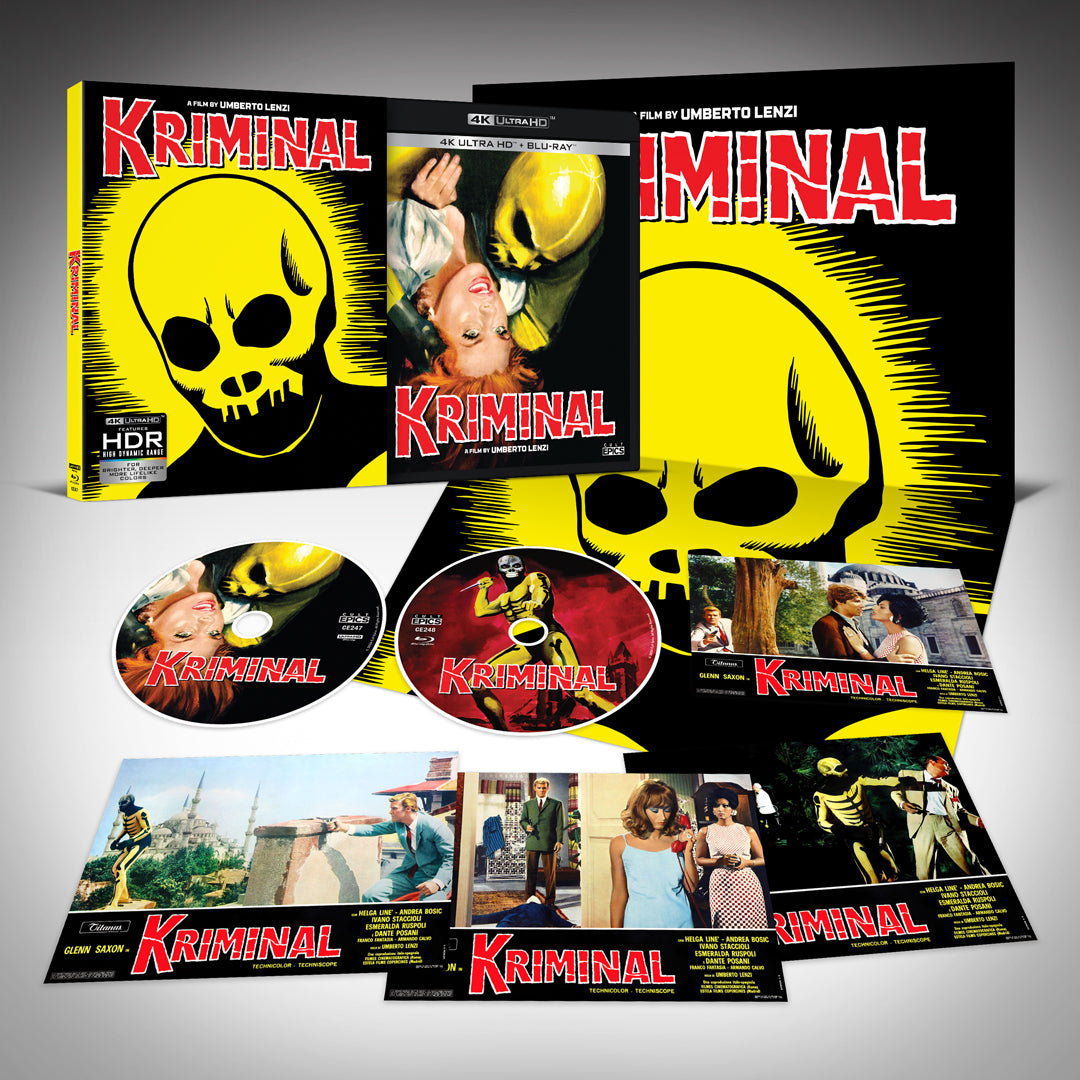 [Pre-Order] Kriminal 4K: Limited Edition (1966)(Exclusive)