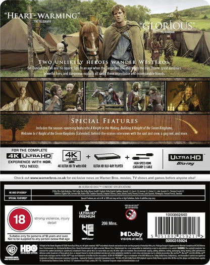 A Knight of the Seven Kingdoms: Season 1 4K SteelBook (UK)