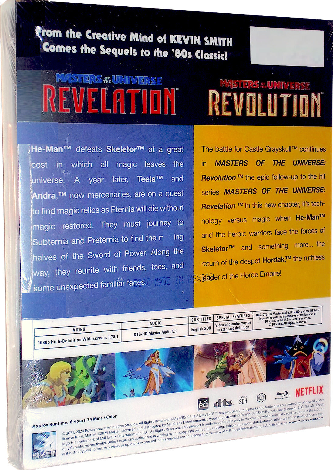 Masters of the Universe: Revelation / Revolution SteelBook (Re-release)