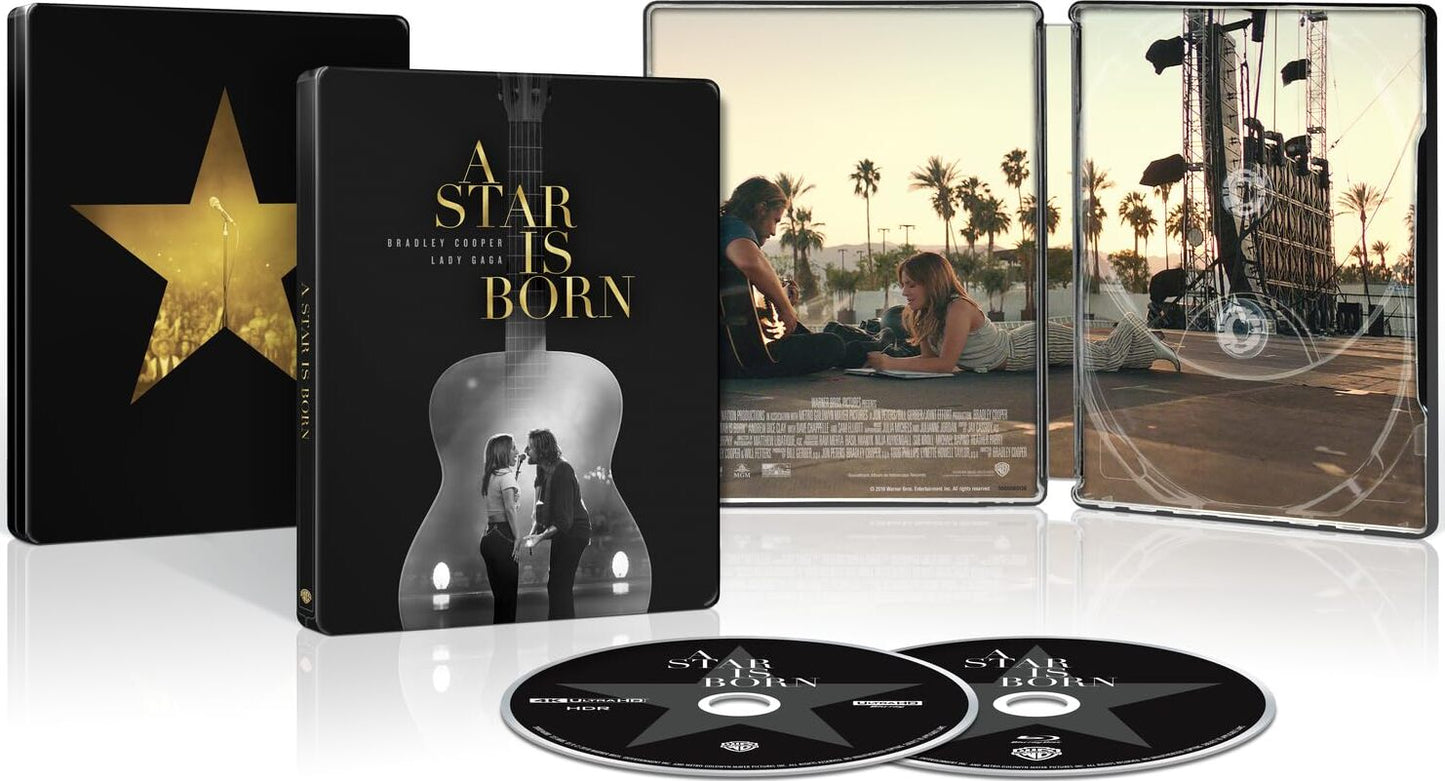 A Star is Born 4K SteelBook (2018)(UK)
