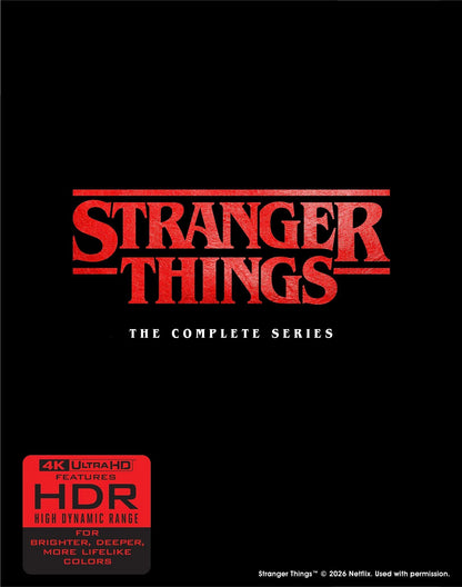 Stranger Things: The Complete Series 4K