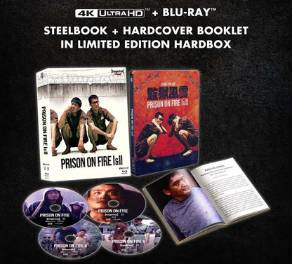 Prison on Fire I & II 4K SteelBook: Imprint #53-#54 (Australia)