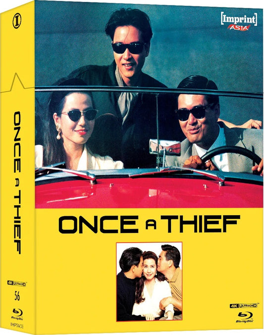 Once a Thief 4K Full Slip SteelBook: Imprint #56 (Australia)