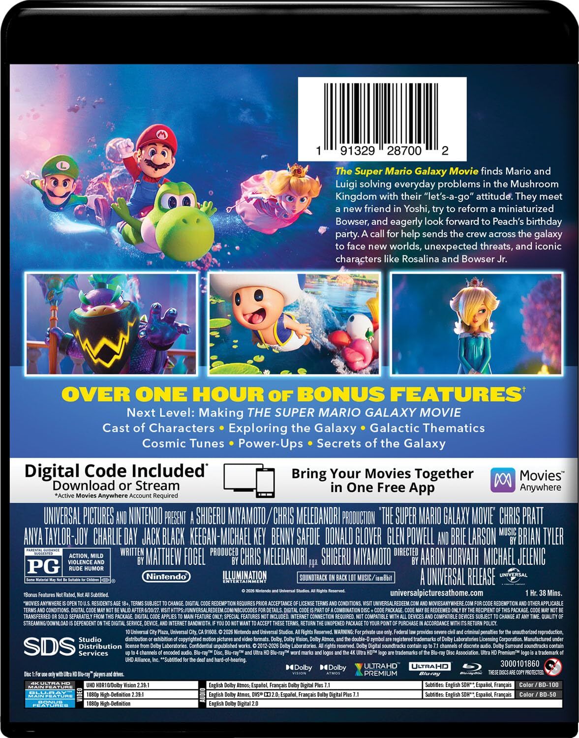 Super Mario Galaxy Movie 4K
