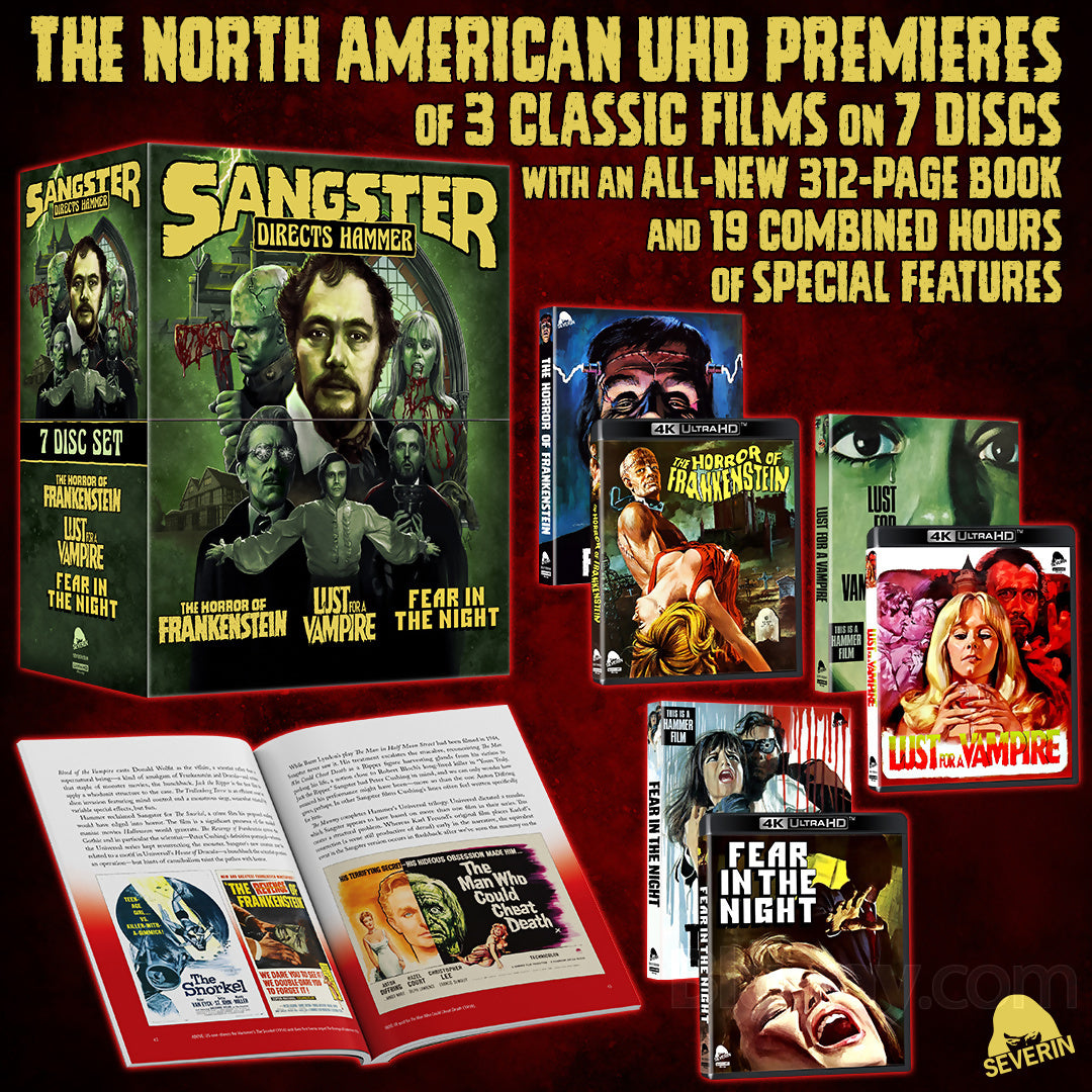 Sangster Directs Hammer 4K: The Sangster Celebration Bundle (Exclusive)