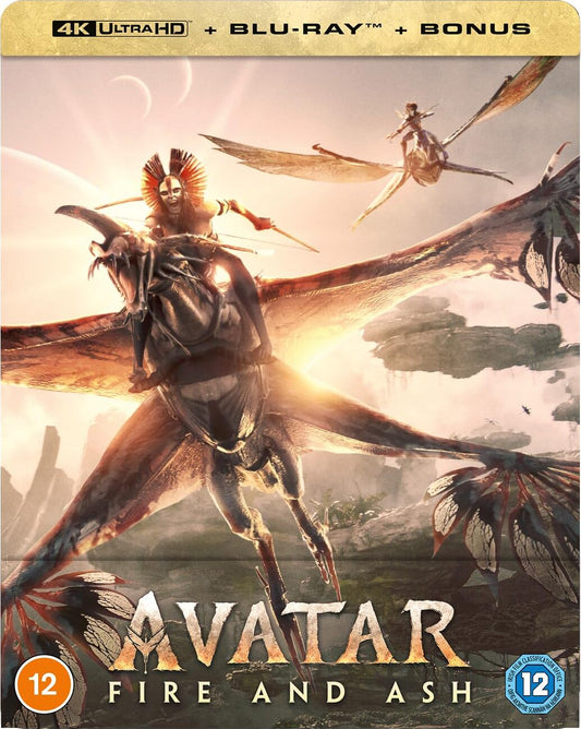 Avatar: Fire and Ash 4K SteelBook (UK)