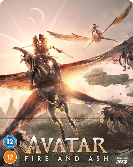 Avatar: Fire and Ash 3D SteelBook (UK)