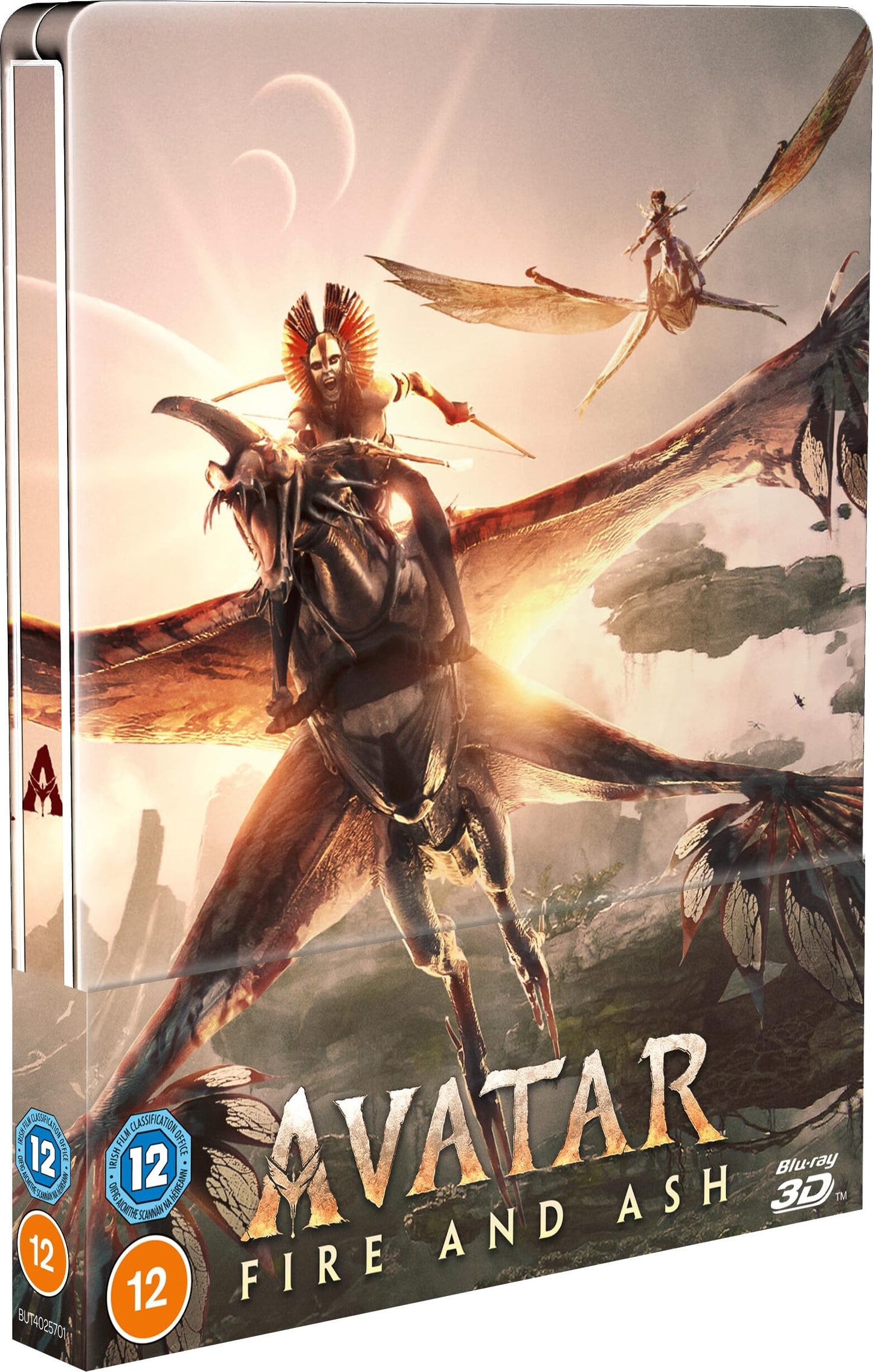Avatar: Fire and Ash 3D SteelBook (UK)