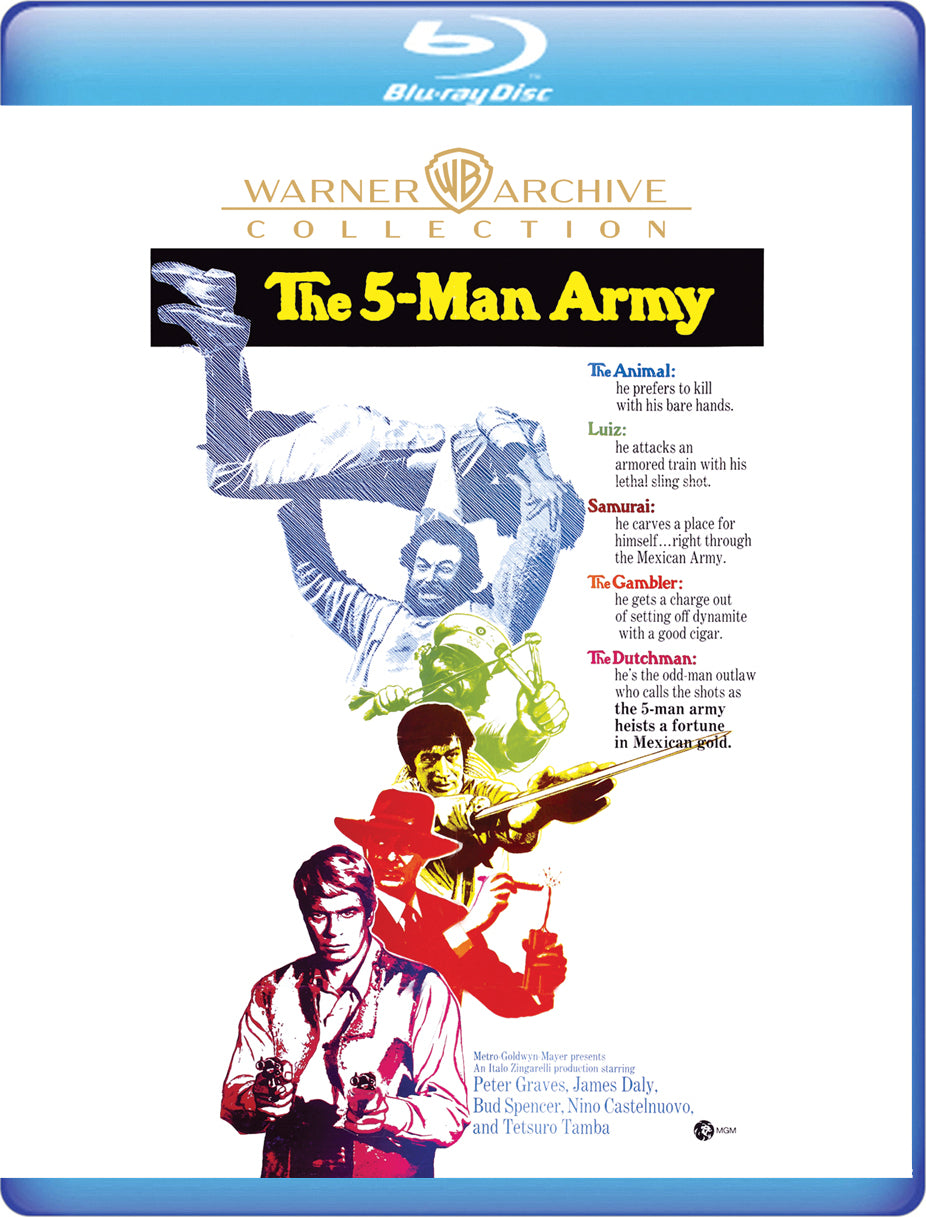 The 5-Man Army: Warner Archive Collection